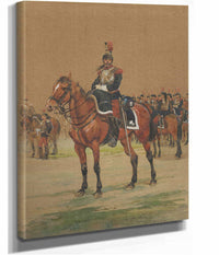 French Cuirassier by Jean Baptiste Edouard Detaille