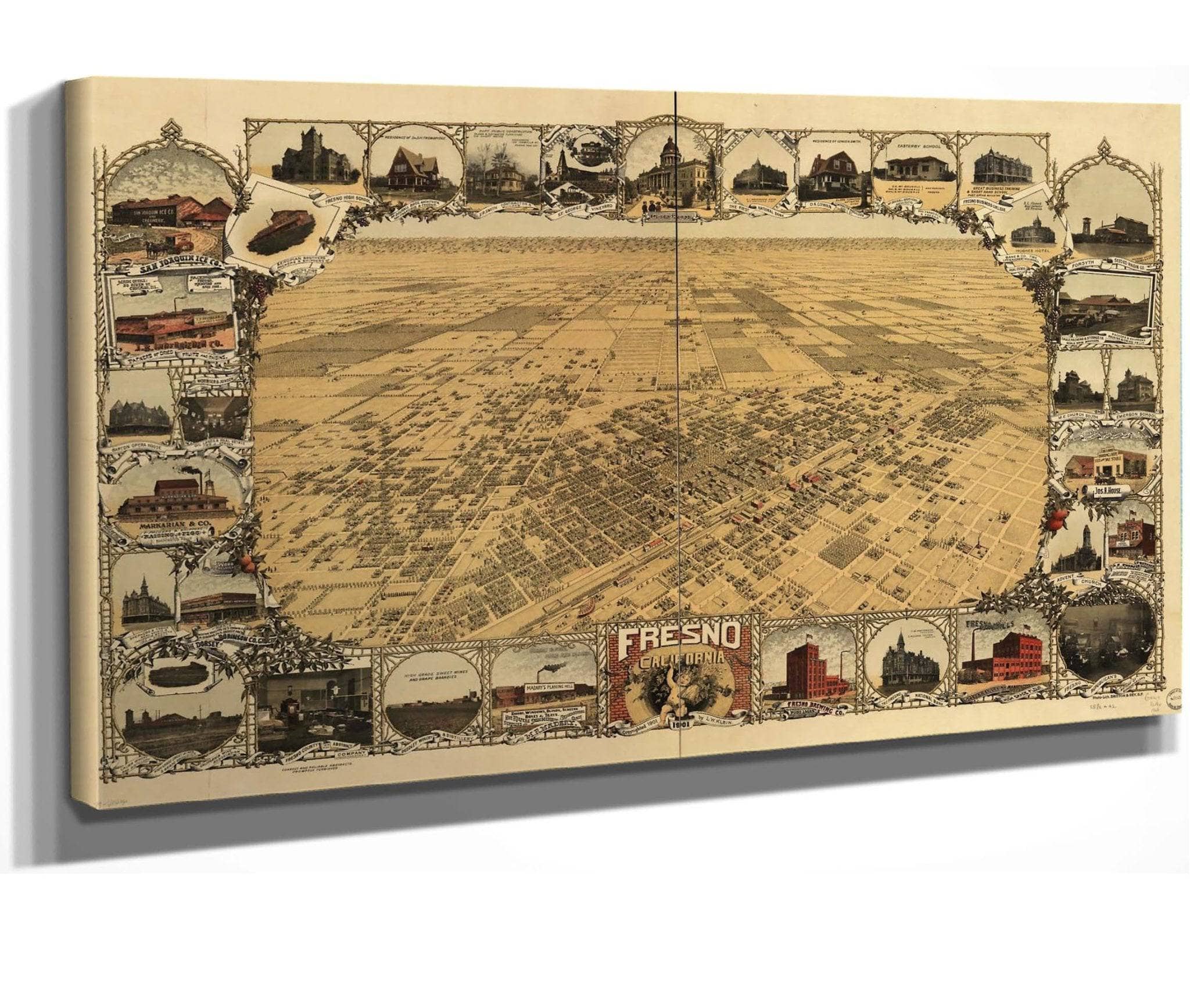 Fresno California 1901  State Of California