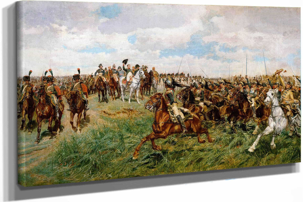 Friedland   by Ernest Meissonier