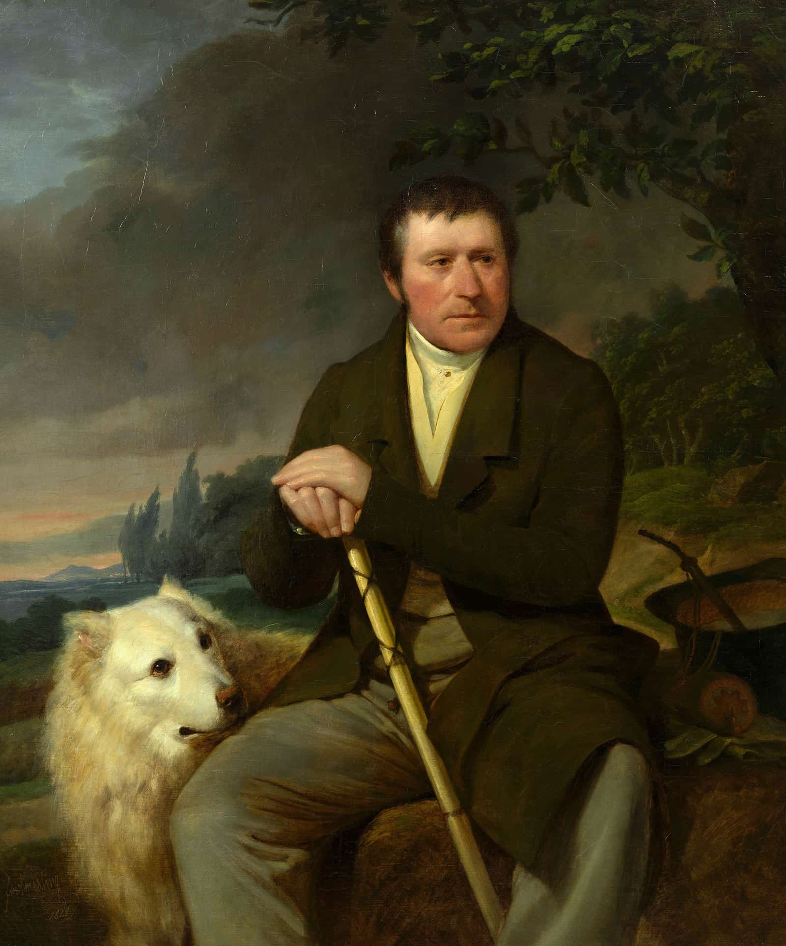 Friedrich Ludwig Muller Grobhandler Und Begrunder Des Doblinger Armenhauses by Friedrich Von Amerling