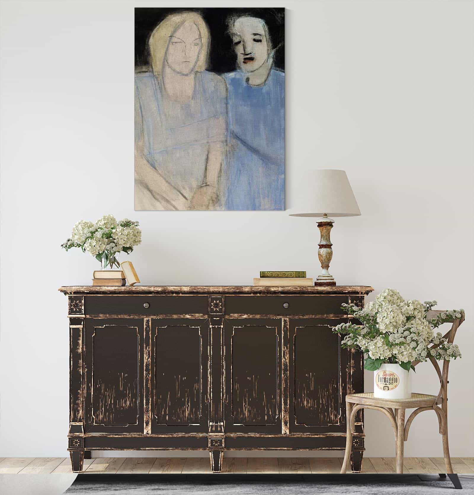 Friends  by Helene Schjerfbeck