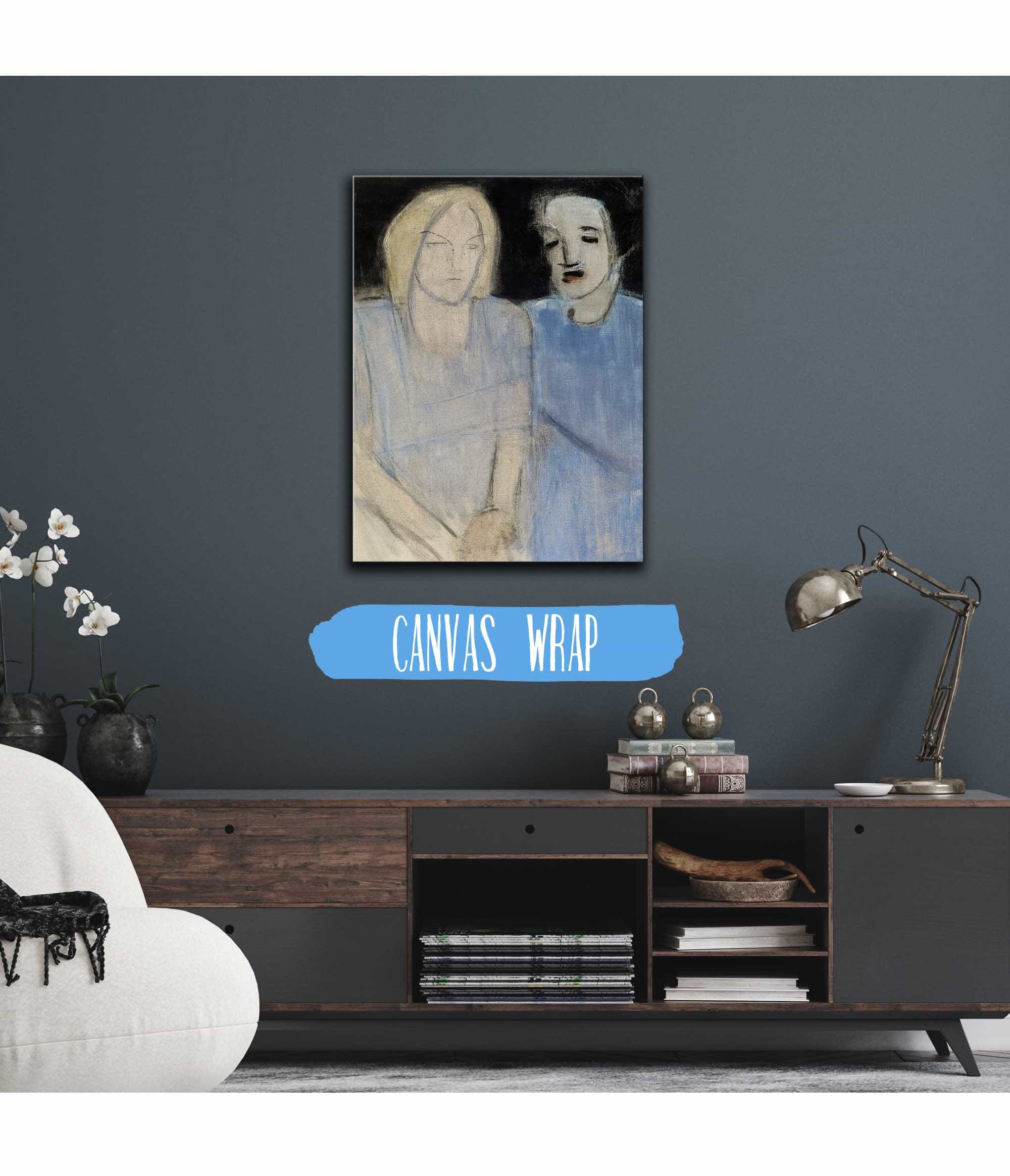 Friends  by Helene Schjerfbeck