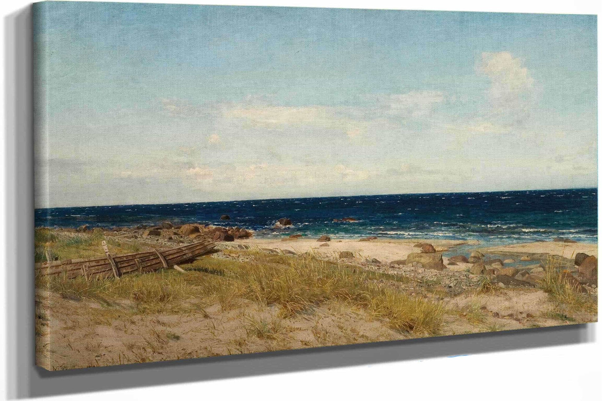 Friskt Vaer Naerland Jaeren By Amaldus Nielsen