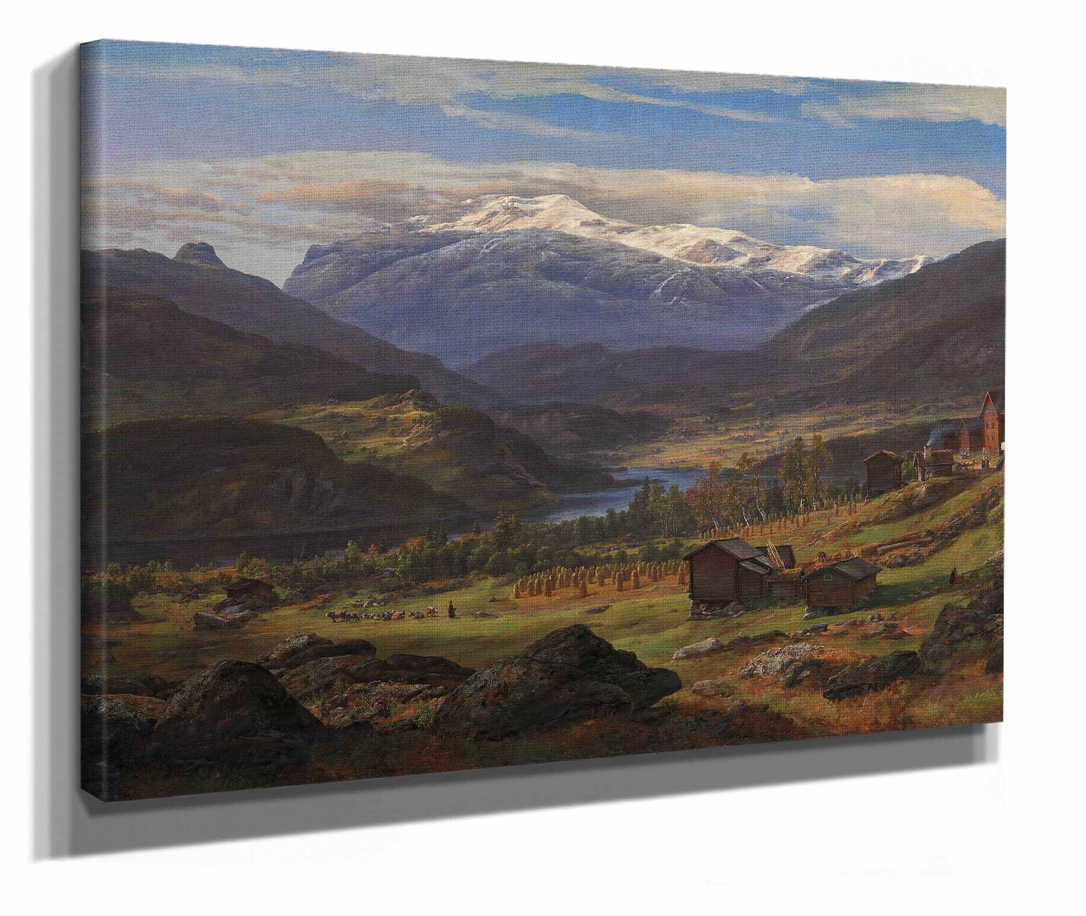 From Hjelle In Valdres by Johan Christian Dahl