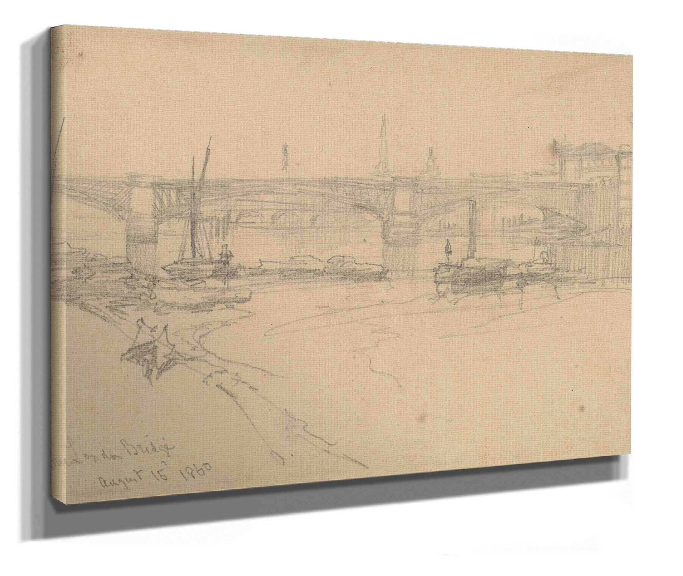 From London Bridge by David Roberts