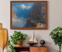 From Mleta To Gudauri by Ivan Konstantinovich Aivazovsky