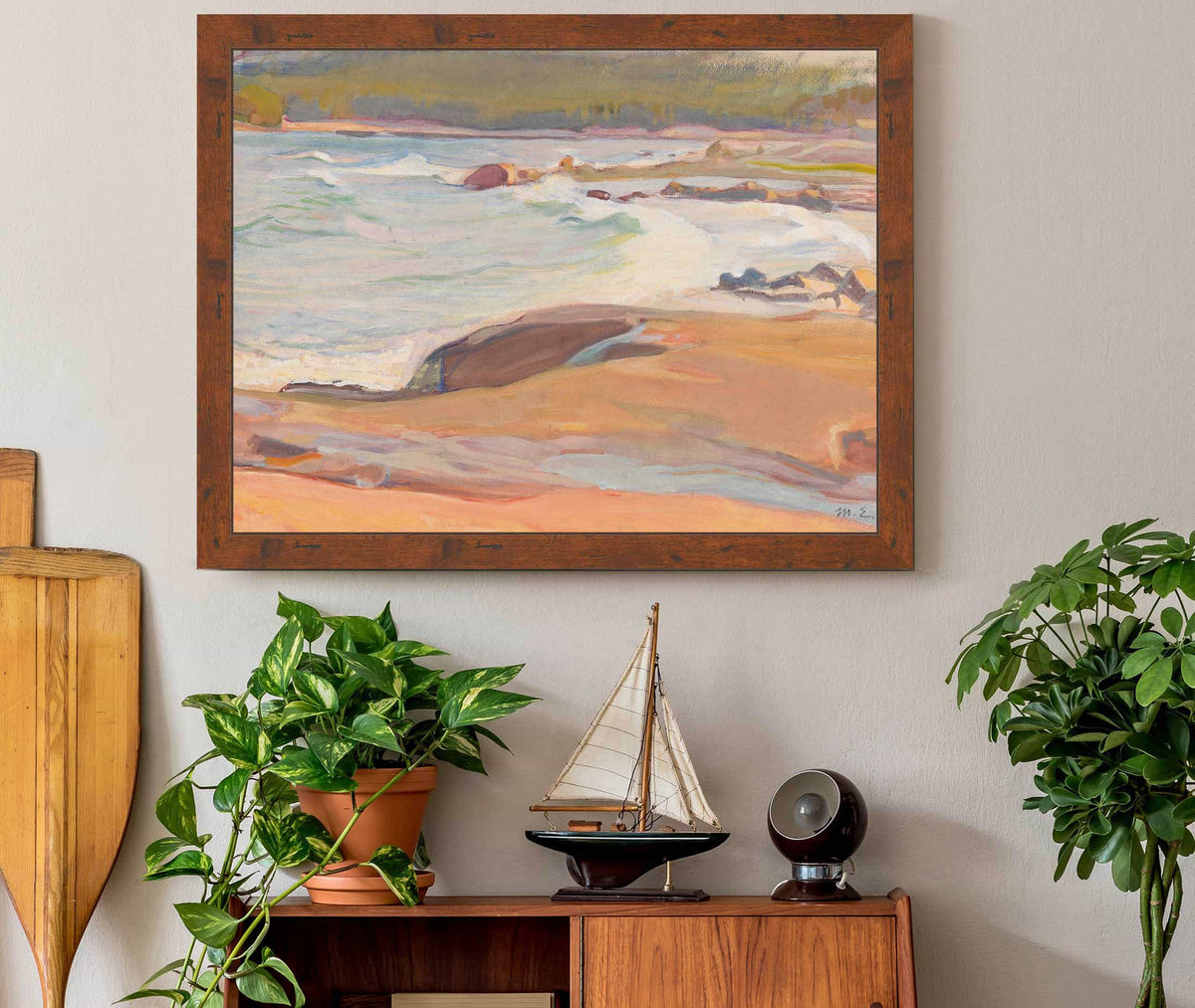 From Suursaari Island by Magnus Enckell