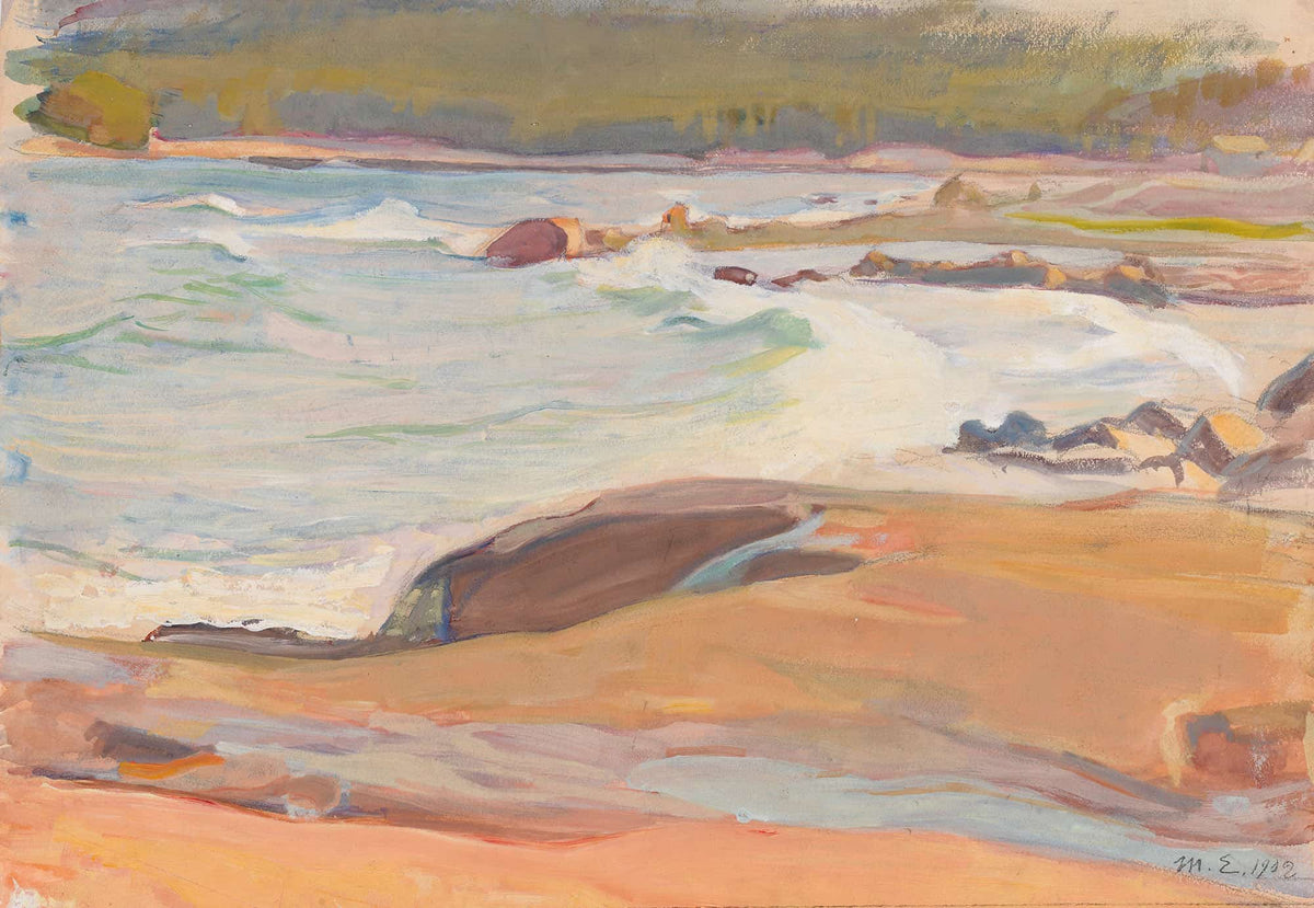 From Suursaari Island by Magnus Enckell