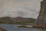 From The Coast Near Mandal by Adolph Tidemand