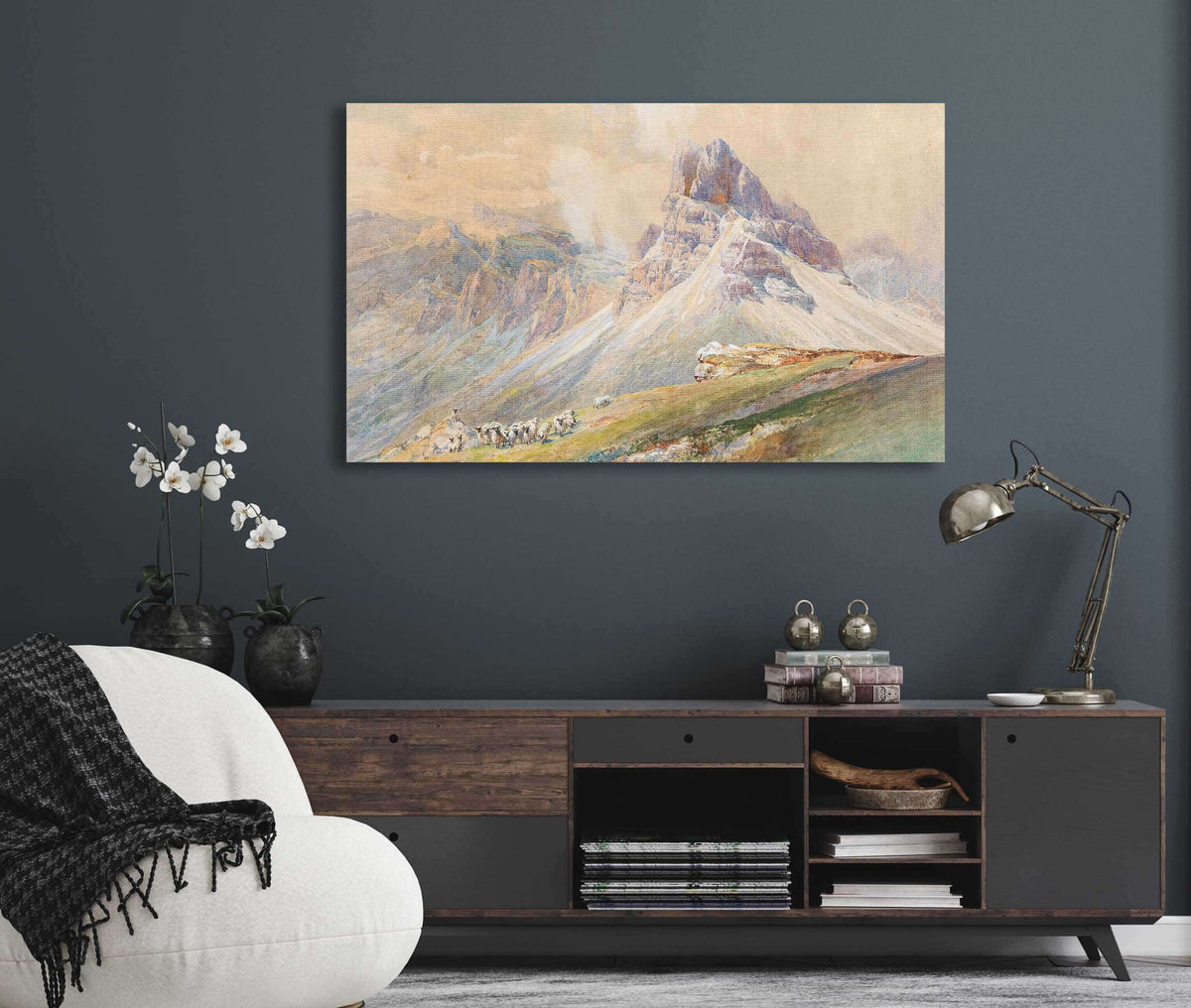 From The Dolomites by Edward Theodore Compton