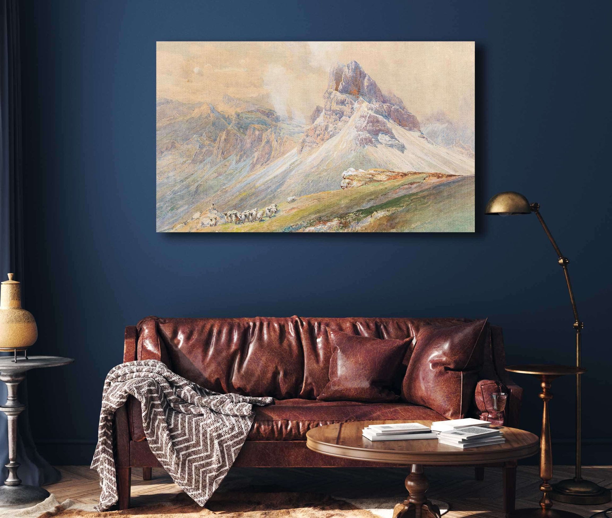 From The Dolomites by Edward Theodore Compton