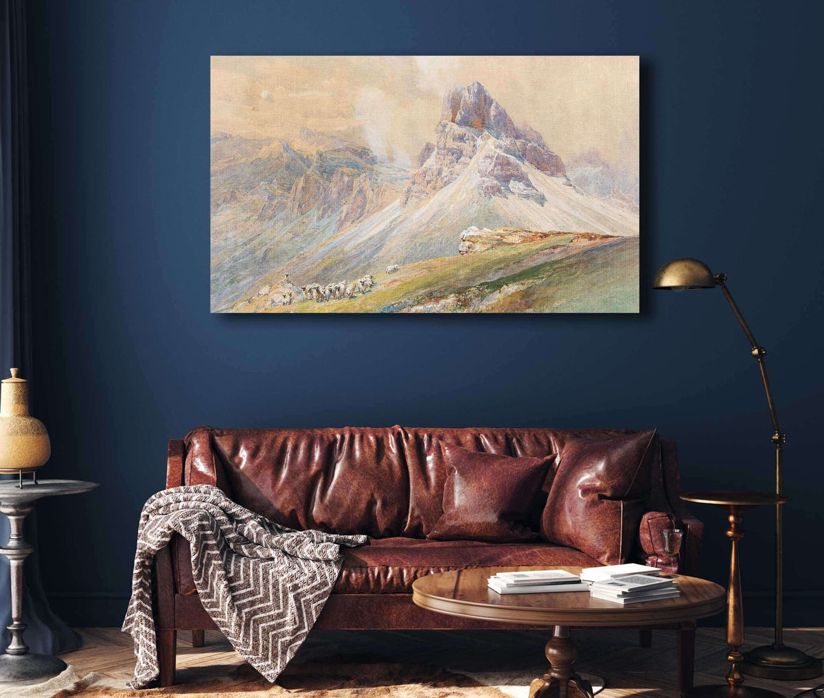From The Dolomites by Edward Theodore Compton