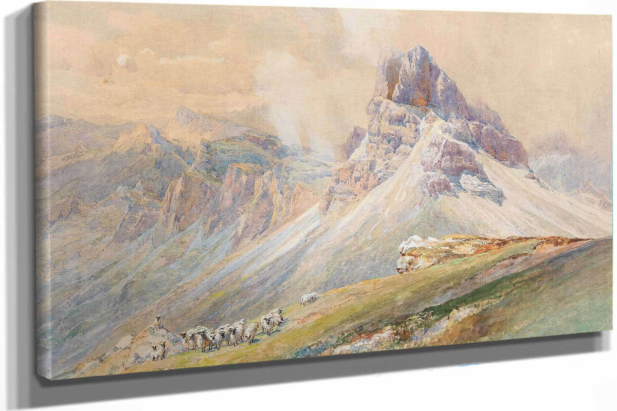 From The Dolomites by Edward Theodore Compton