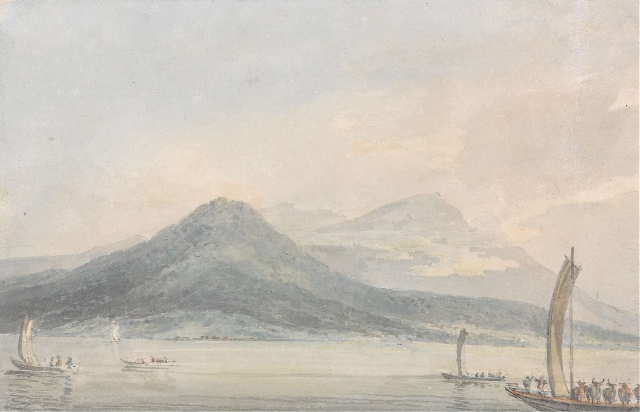 From The Isola Borromena Lago Maggiore by Joseph Mallord William Turner