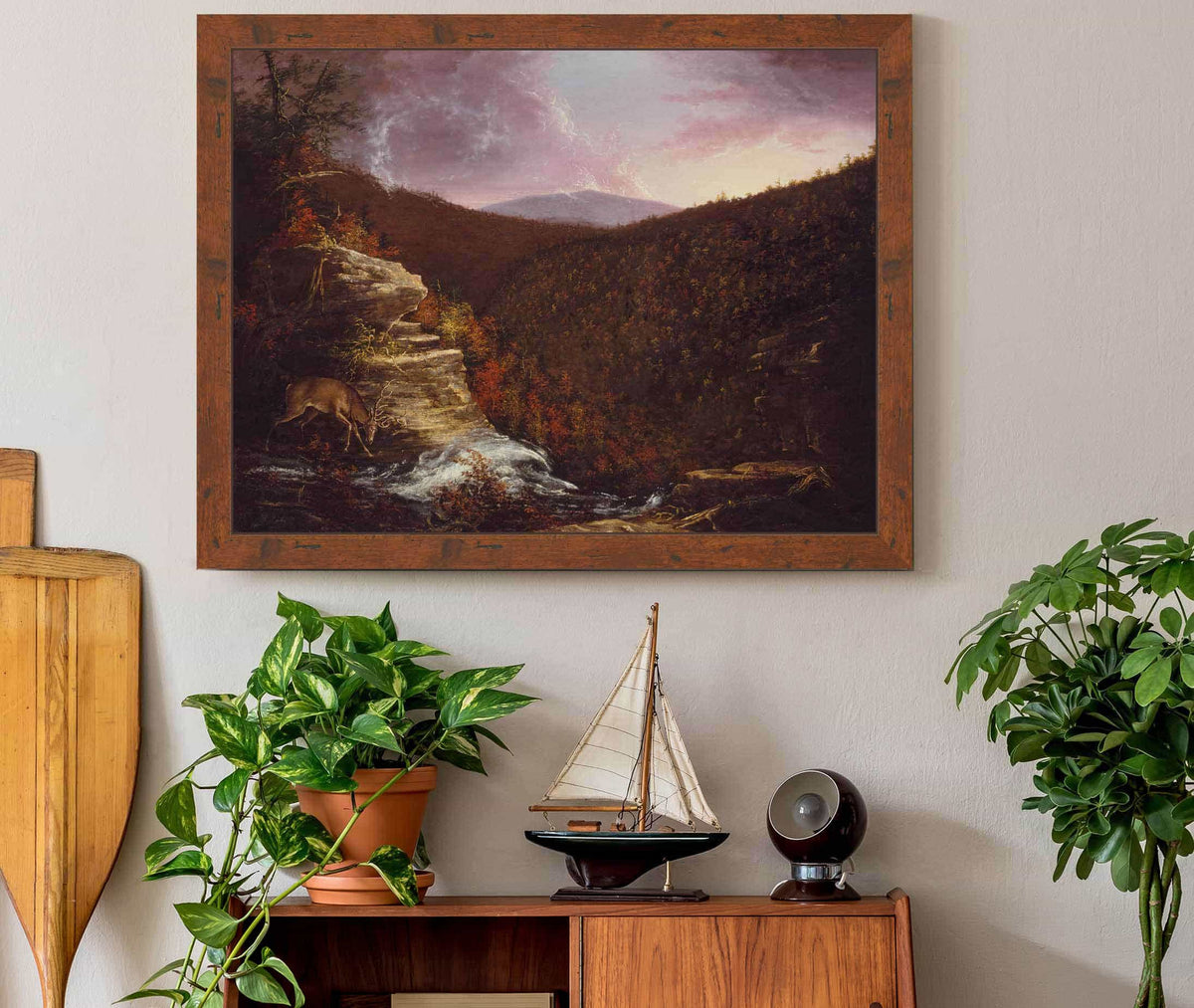 From The Top Of Kaaterskill Falls by Thomas Cole