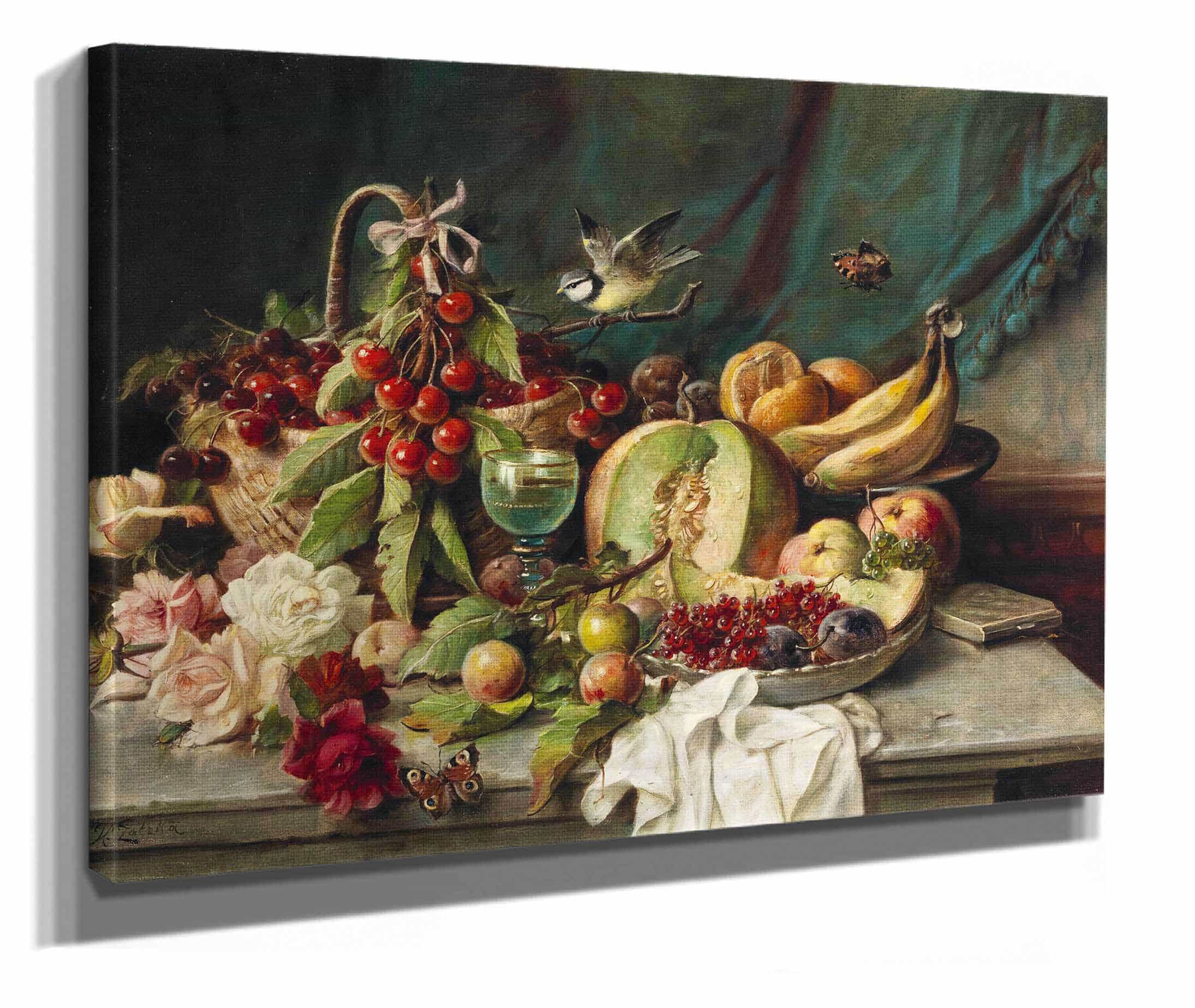 Fruchtestillleben by Hans Zatzka