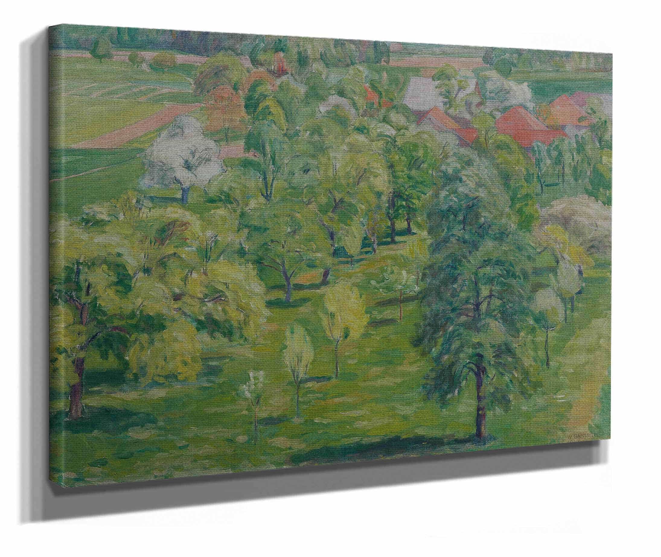 Fruhling Am Attersee by Walther Gamerith