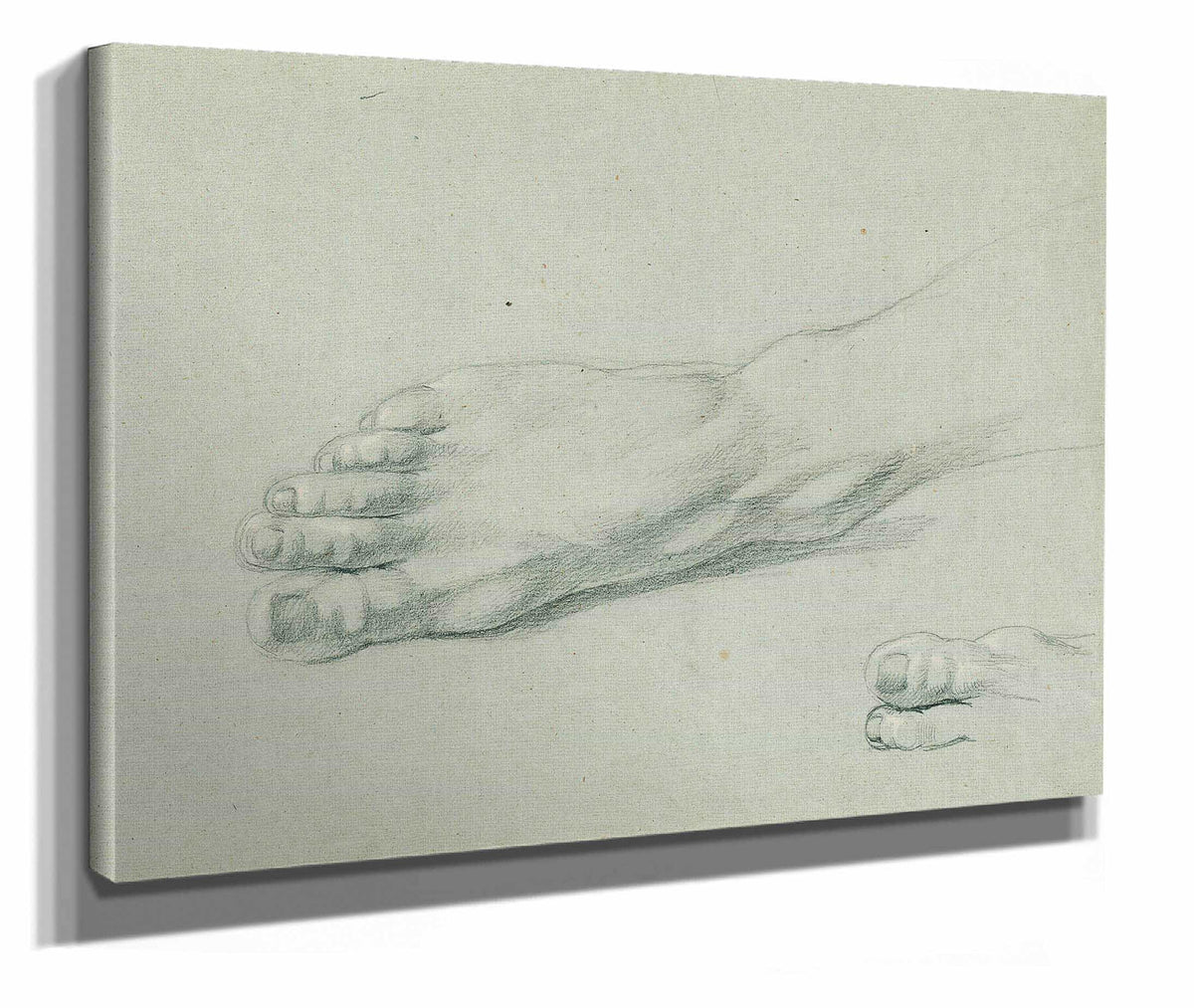 Fubstudie Zu Arindal Und Daura by Johann Peter Krafft