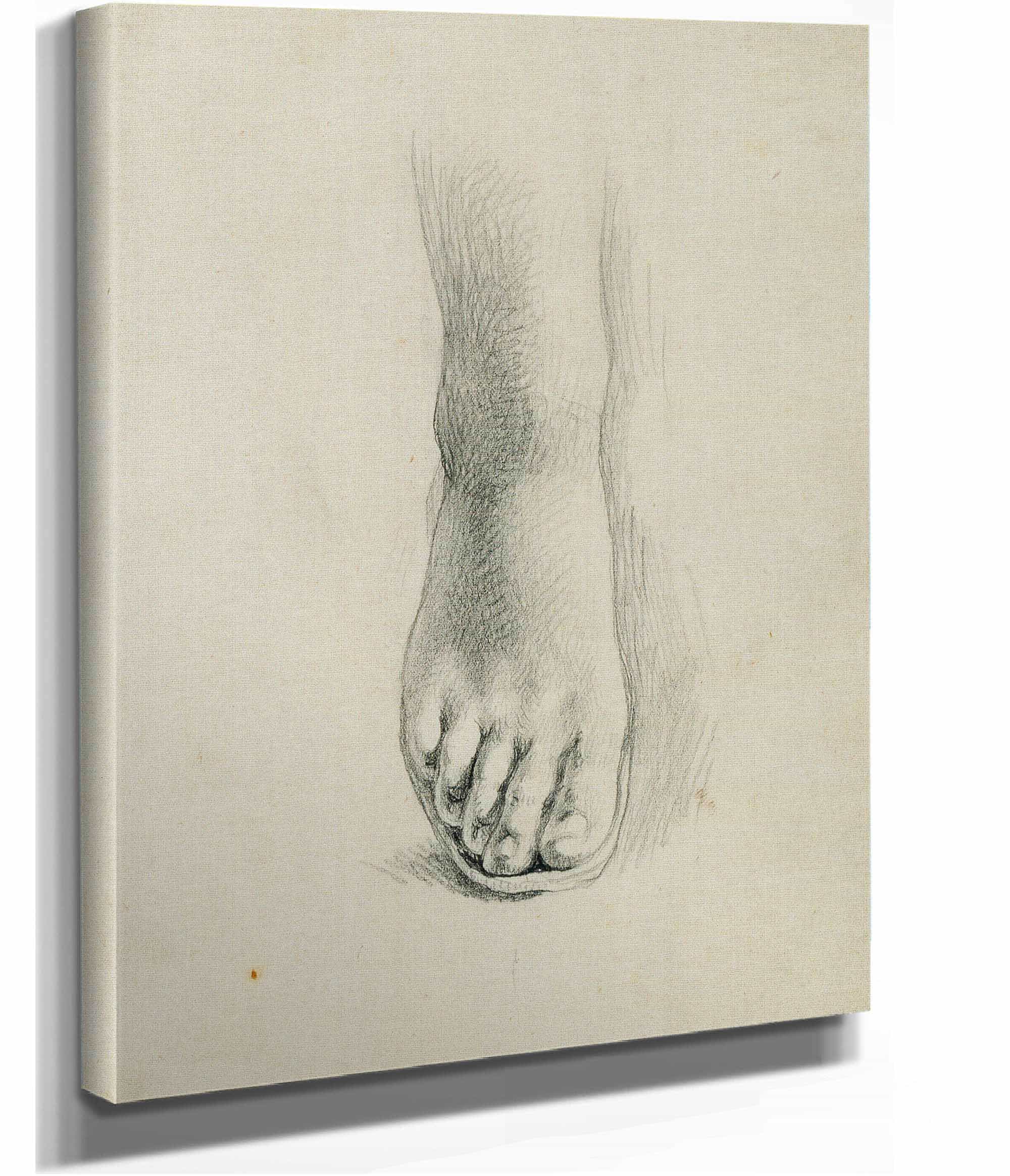 Fubstudie Zu Arindal Und Daura by Johann Peter Krafft
