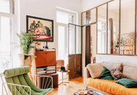 Fukurokuju Writing With His Head by Tsukioka Yoshitoshi