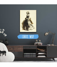 Full Length Portrait Of A Woman by Dante Gabriel Rossetti