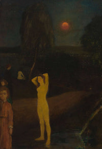 Full Orbed Moon by Arthur Bowen Davies