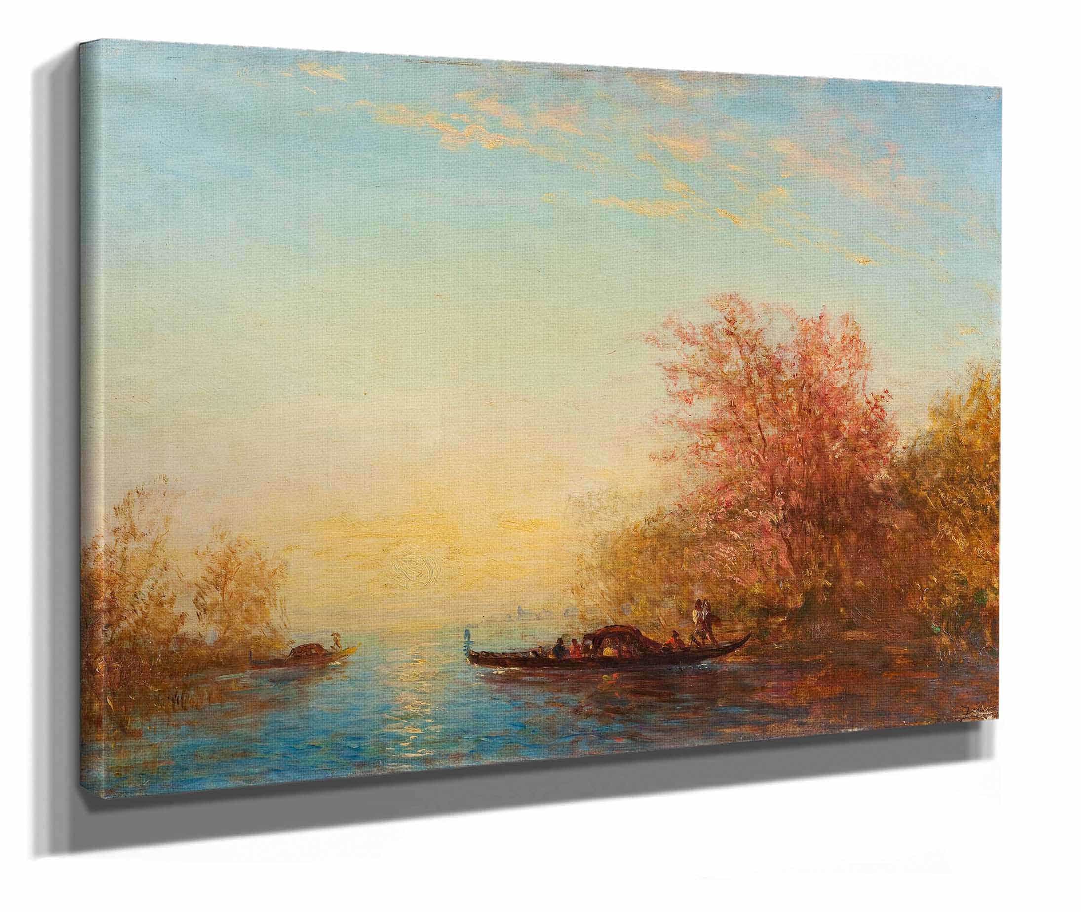 Fusine Environs De Venise by Felix Ziem