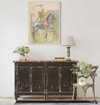 Galahad Departs Study For The Quest Of The Holy Grail by Edwin Austin Abbey