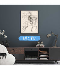 Galahad Departs Study For The Quest Of The Holy Grail by Edwin Austin Abbey