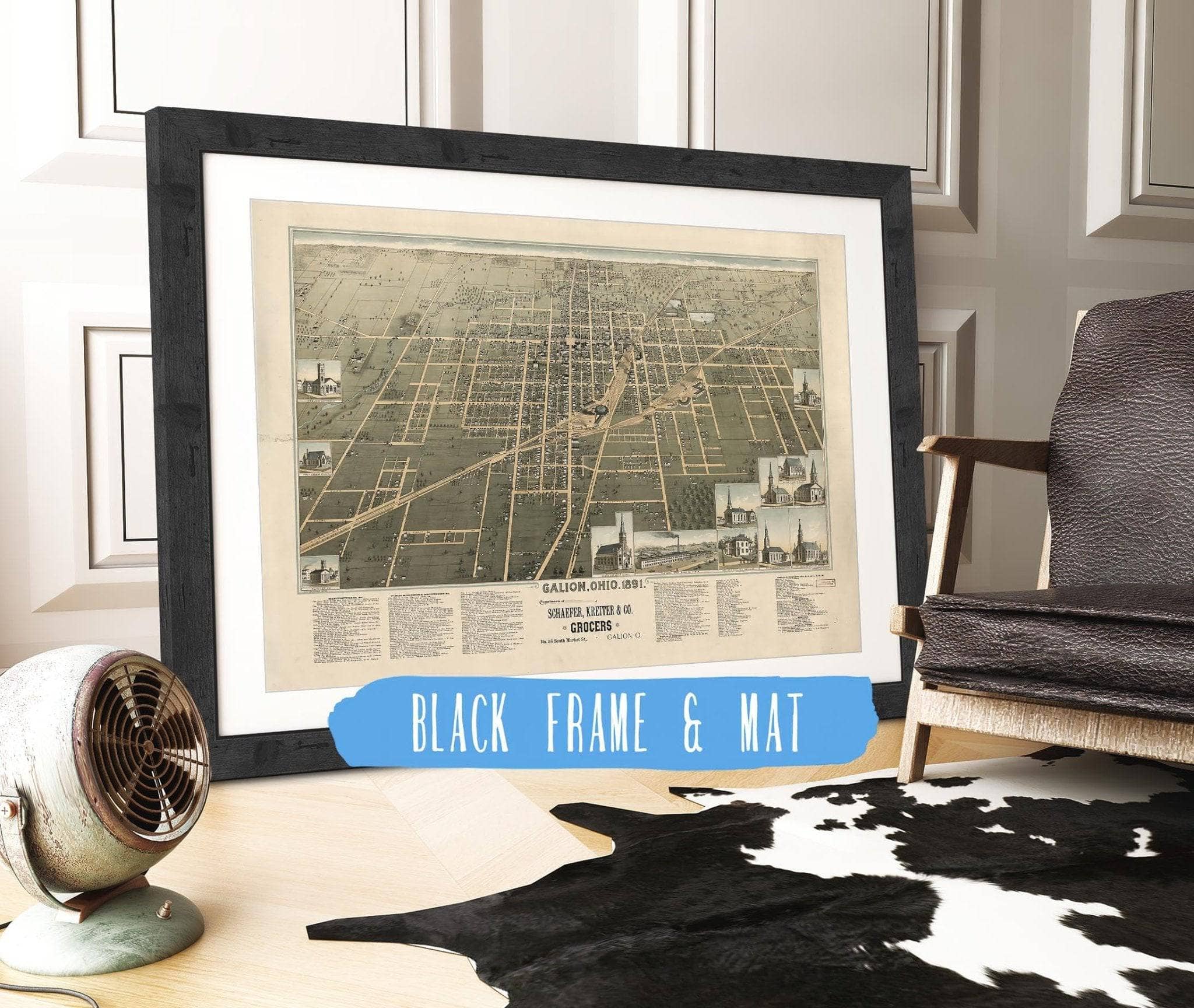 Galion Ohio 1891 State of Ohio