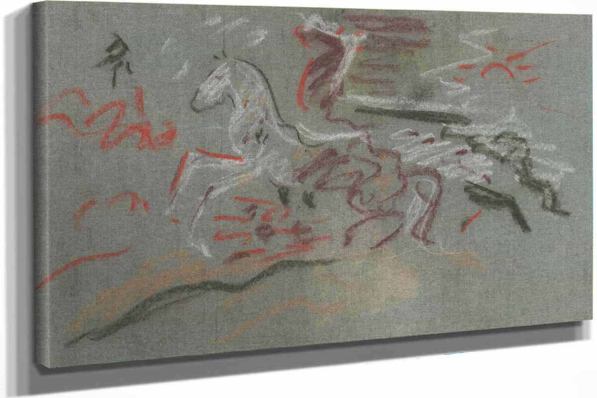 Galloping Horses   by Arnold Peter Weisz Kubincan