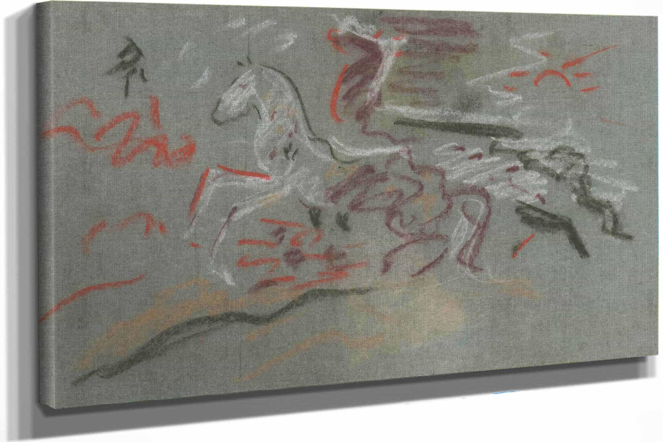 Galloping Horses   by Arnold Peter Weisz Kubincan