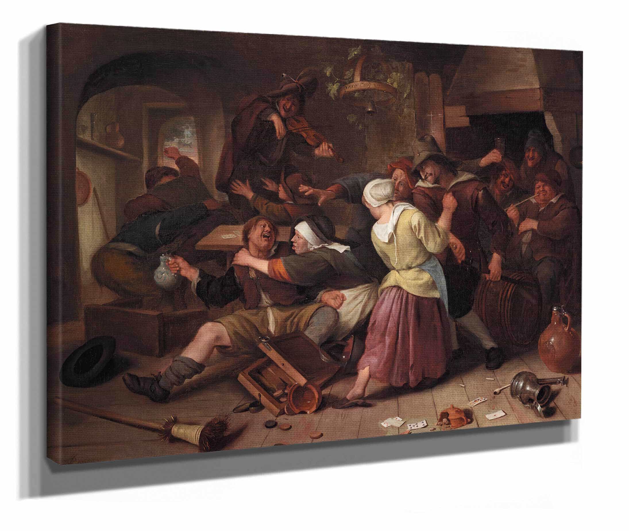 Gamblers Quarreling by Jan Steen