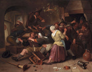 Gamblers Quarreling by Jan Steen