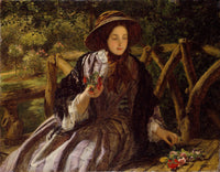 Garden Flowers Making A Posy by William Powell Frith