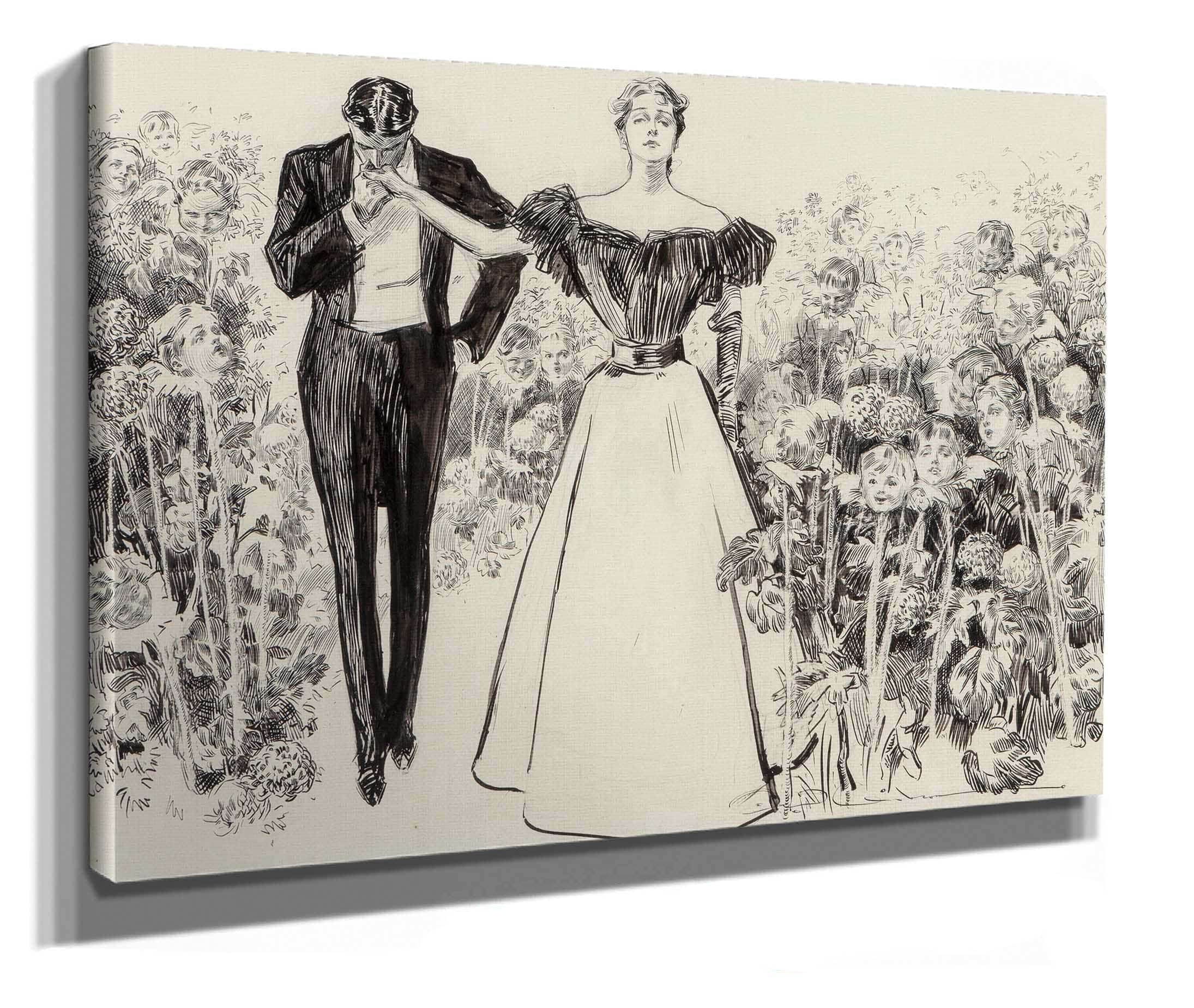 Garden Of Youth by Charles Dana Gibson