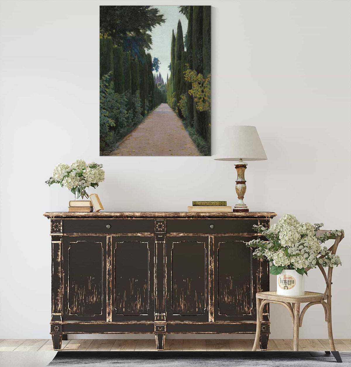 Gardens Of The Generalife Granada by Santiago Rusinol