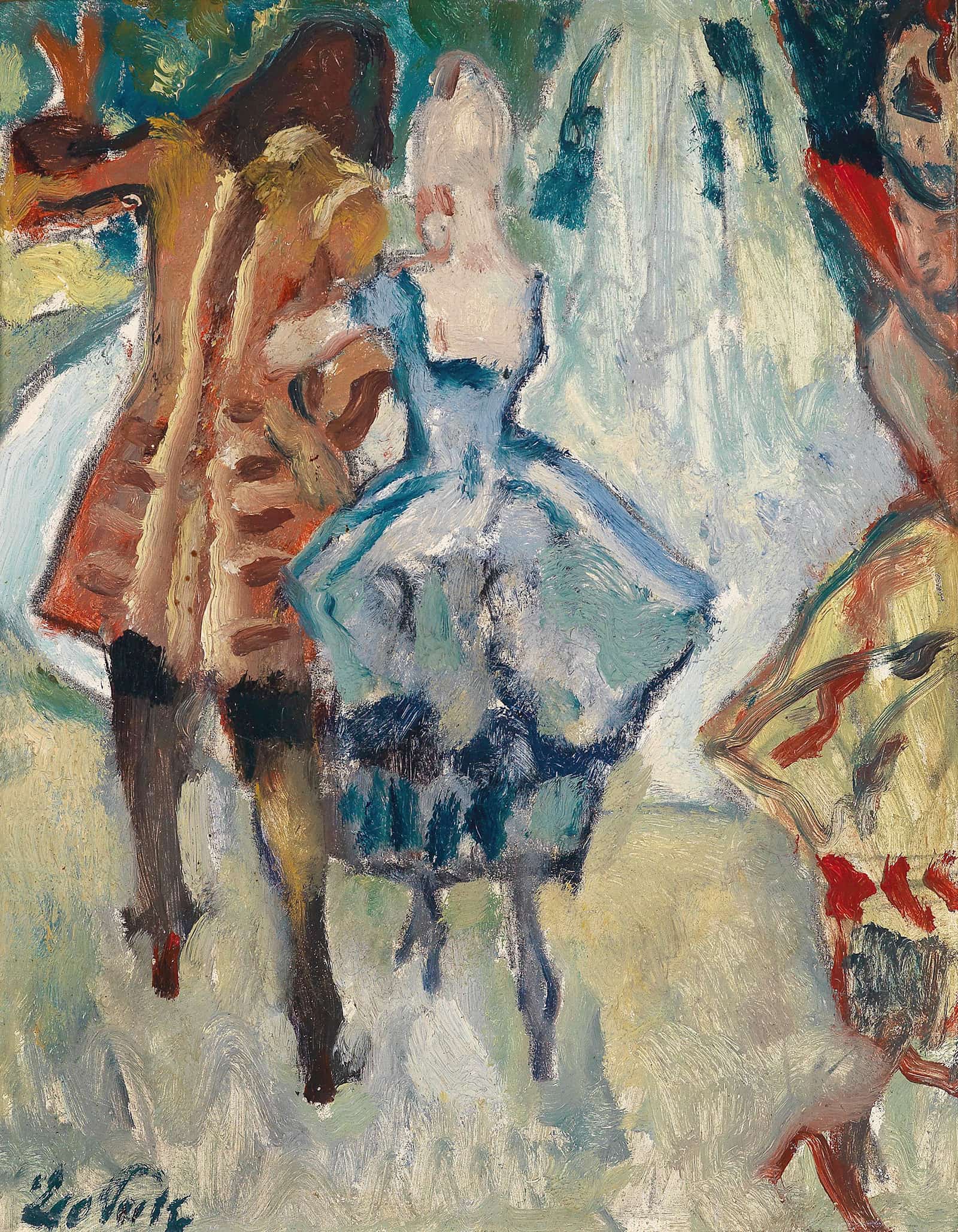 Gartenfest C by Leo Putz