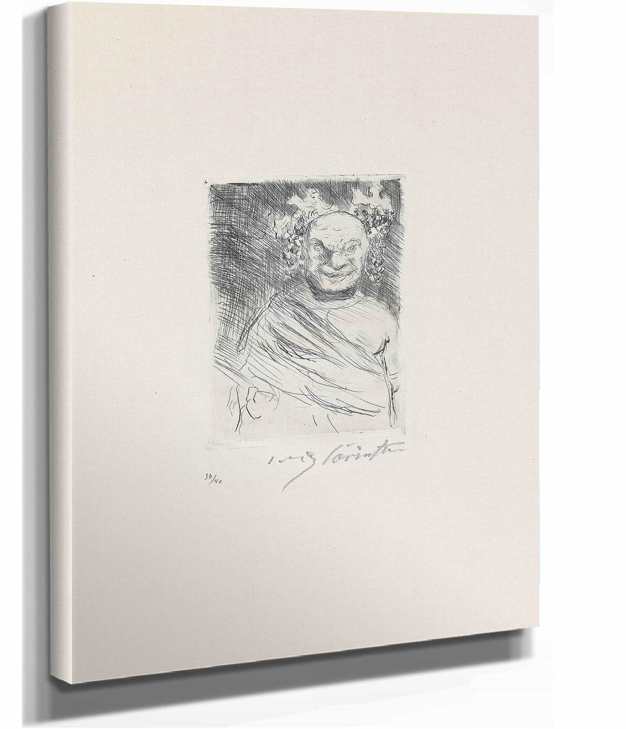 Gastmahl Des Trimalchio by Lovis Corinth