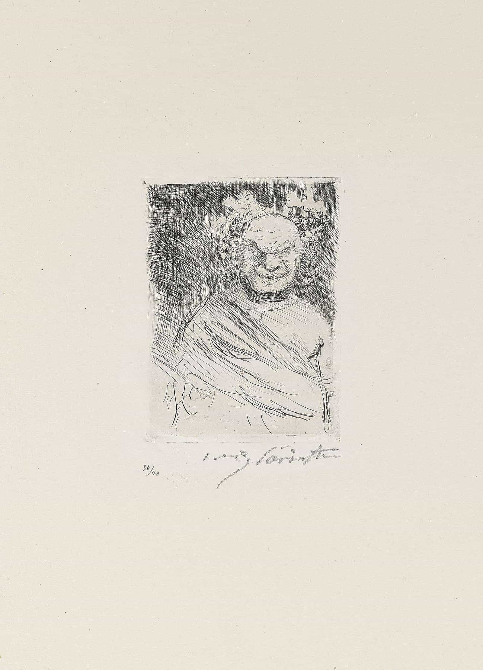 Gastmahl Des Trimalchio by Lovis Corinth
