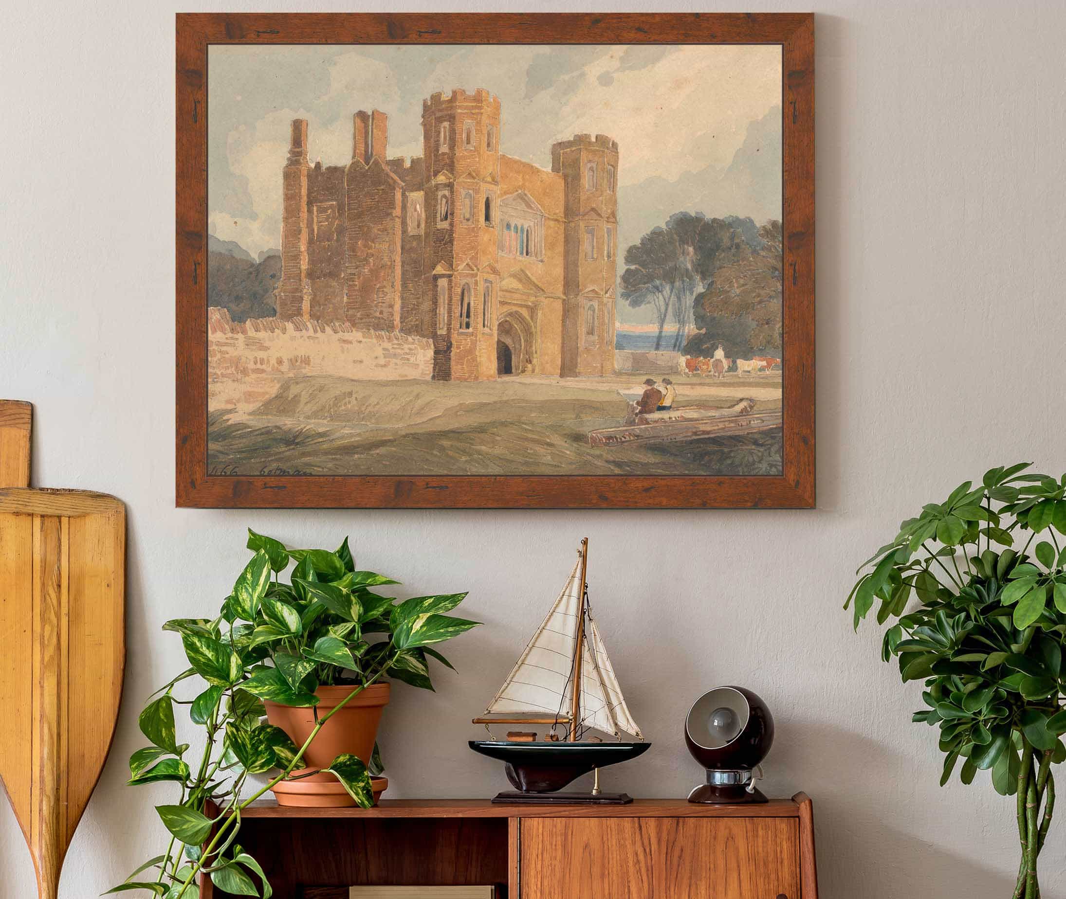 Gate Way Saint Marys Wiggenhall Norfolk by John Sell Cotman