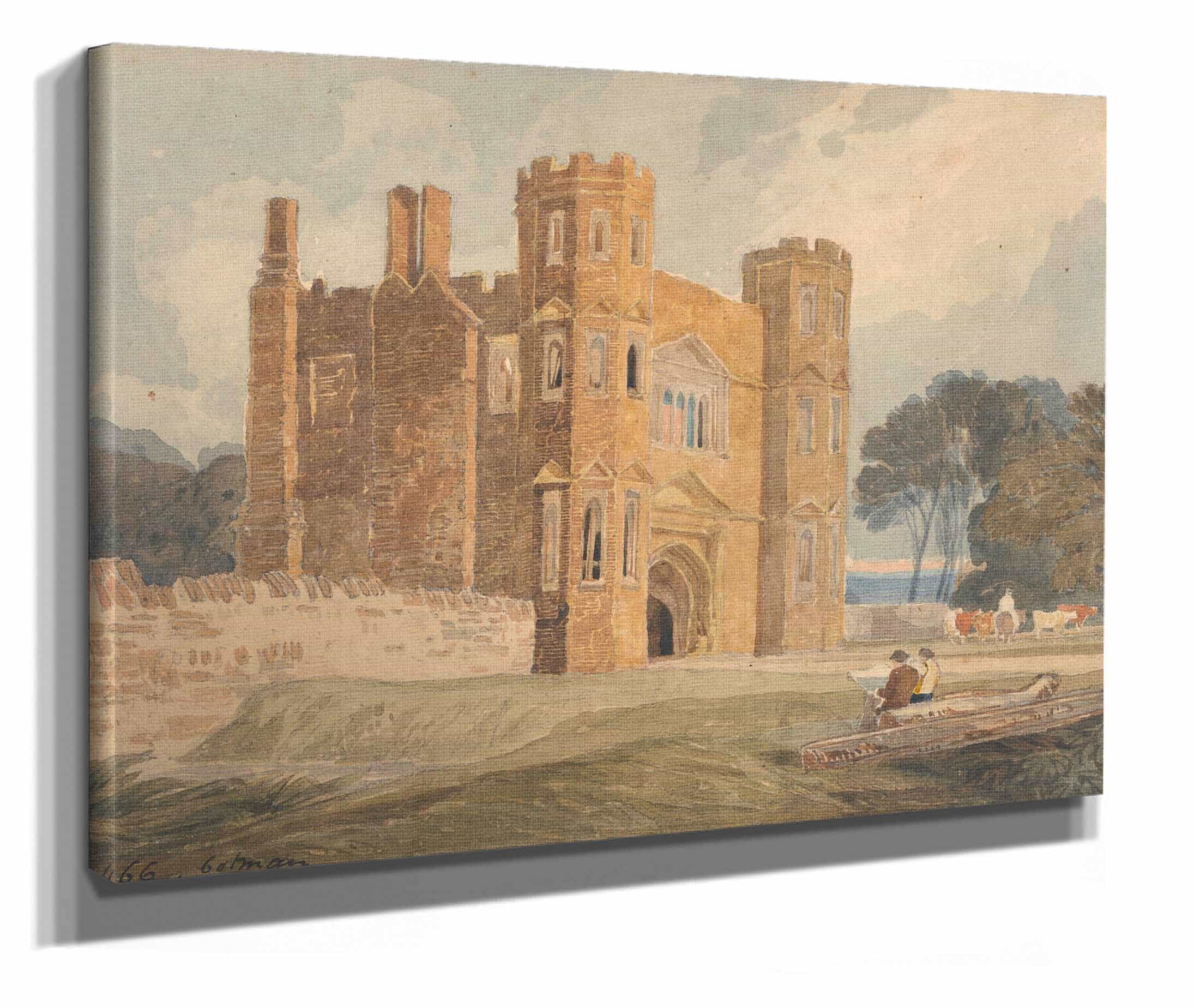Gate Way Saint Marys Wiggenhall Norfolk by John Sell Cotman