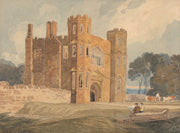 Gate Way Saint Marys Wiggenhall Norfolk by John Sell Cotman