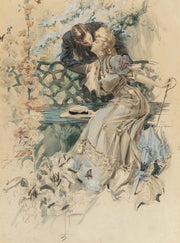 Gathering Honey by Harrison Fisher