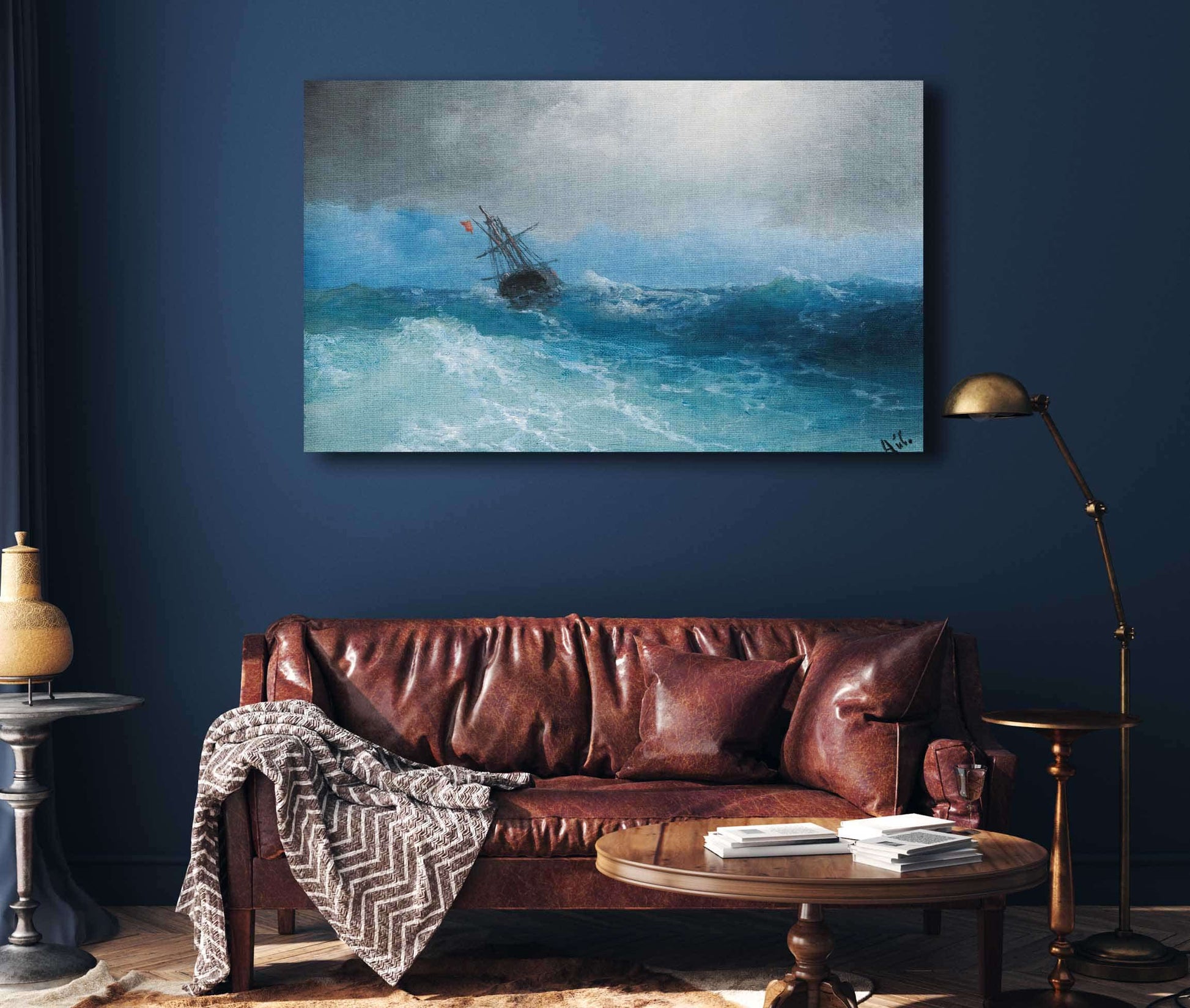 Gathering Storm by Ivan Konstantinovich Aivazovsky