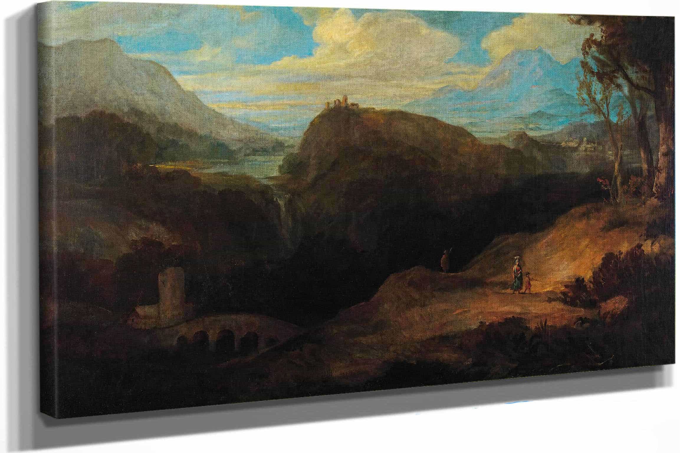 Gebirgslandschaft by Friedrich Von Amerling