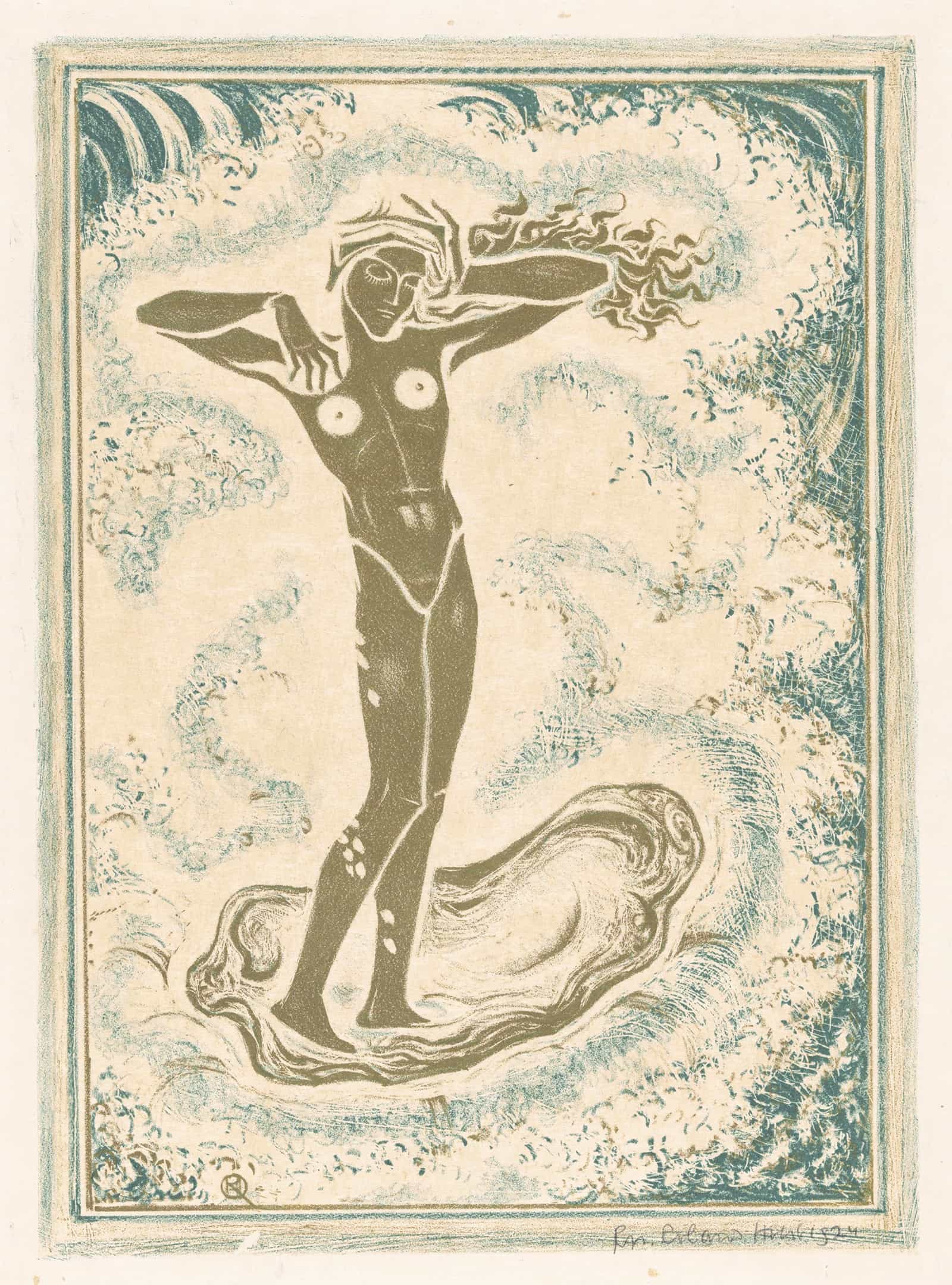 Geboorte Van Venus by Richard Nicolaus Roland Holst