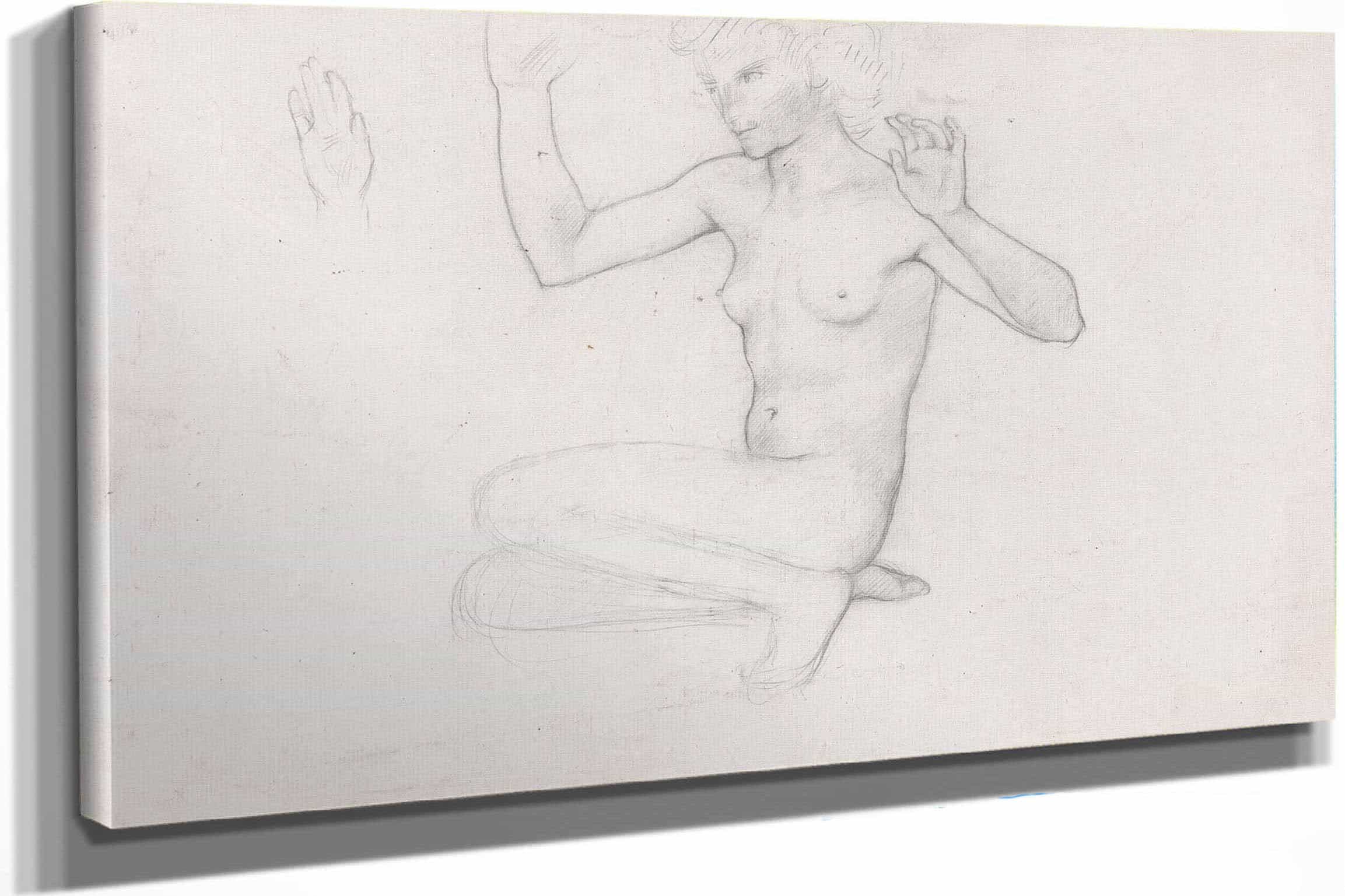 Gehurkte Naakte Vrouw  by Richard Nicolaus Roland Holst