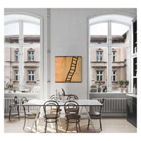 Geknickte Leiter by Egon Schiele