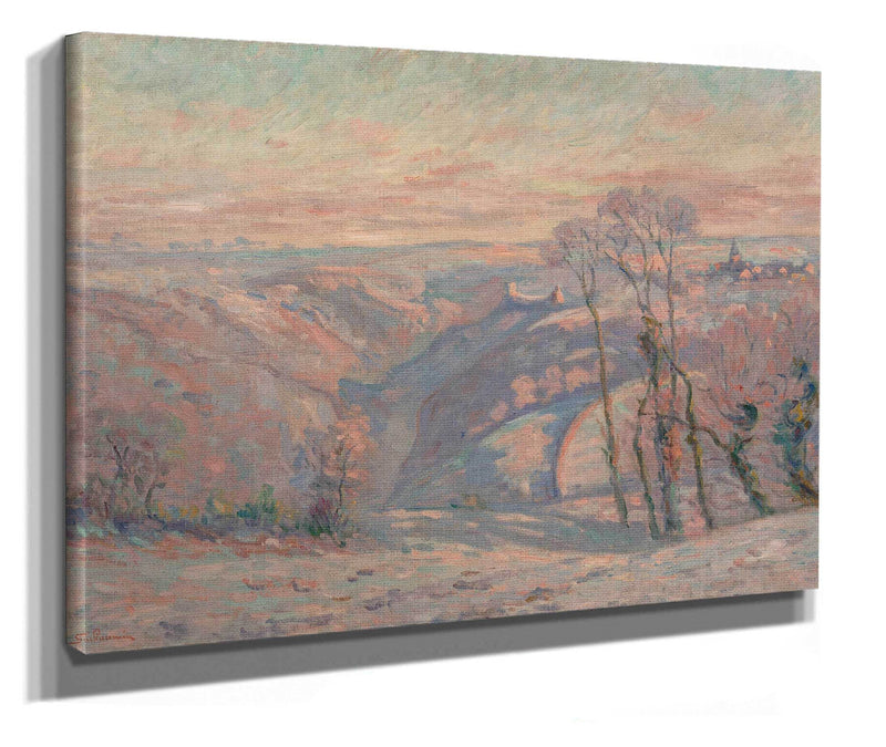 Gelee Blanche Au Village De Crozant by Armand Guillaumin